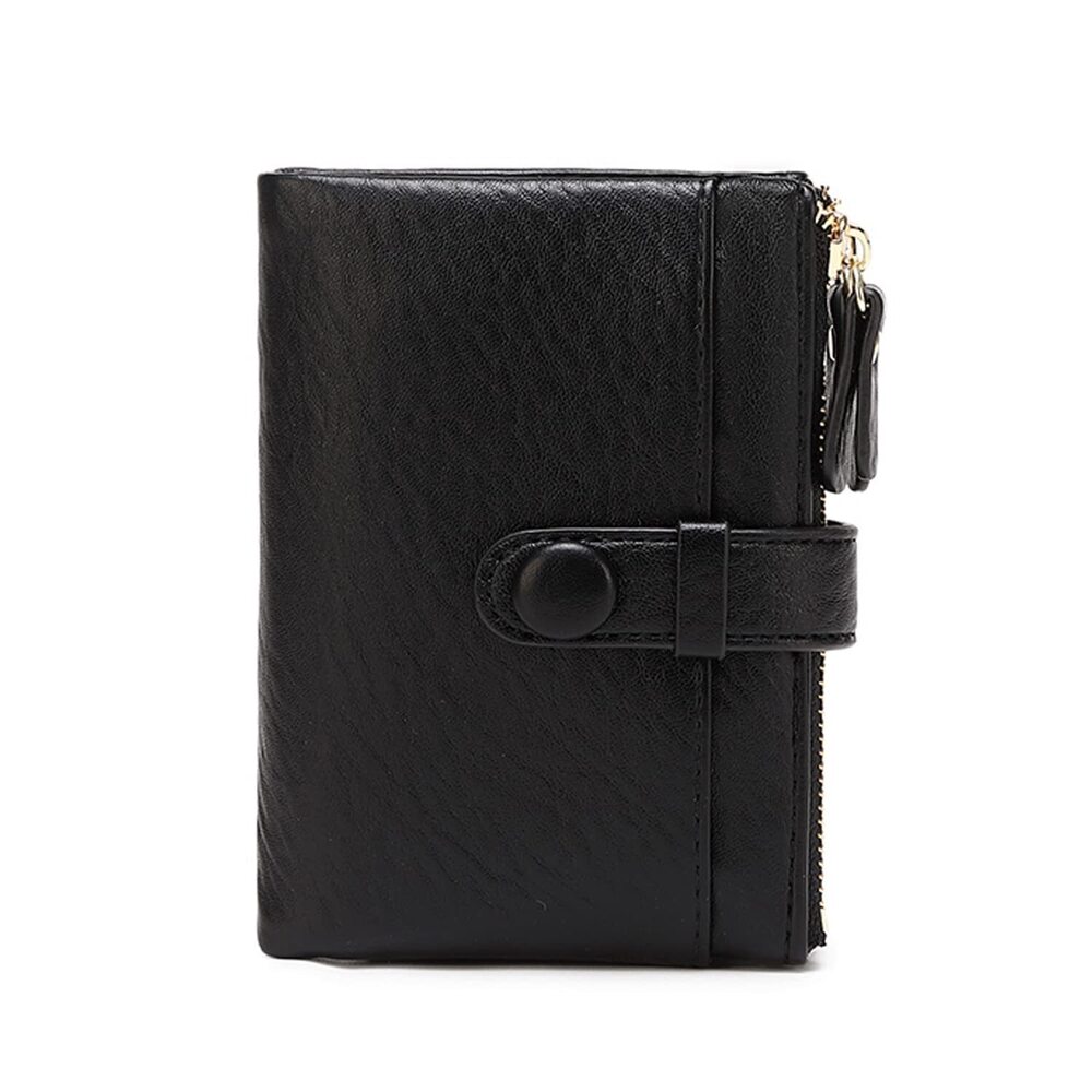 3984 Wallets Leather Wallets Rfid Small Wallet Billfolds ,Trifold Mini View 2